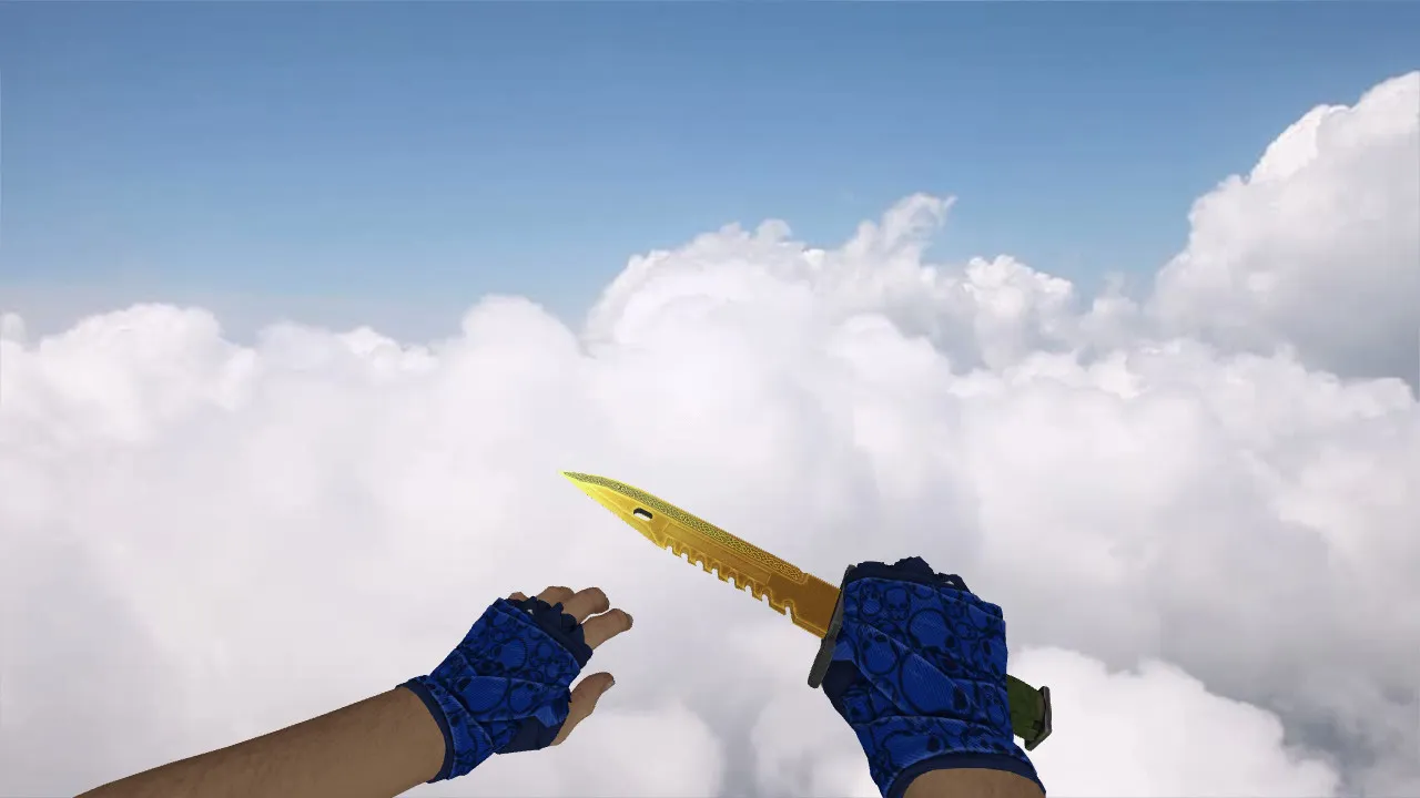 Пак моделей оружия «Hand Wraps Cobalt Skulls Pack» для CS 1.6: v_ p_ w_ модели, звуки, анимация осмотра и текстуры — скриншот 14