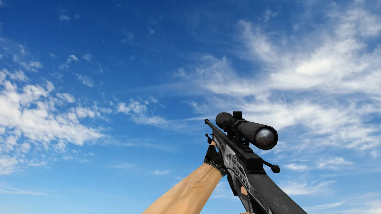 Модель AWP «Скрытая угроза» для CS 1.6 - Скачать и установить — скриншот 3