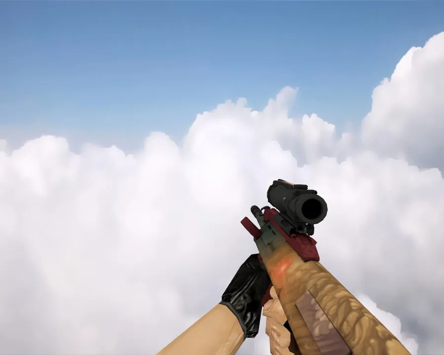 Скачать AUG | Песчаная буря (Sand Storm) для CS 1.6 — уникальный скин - Скриншот