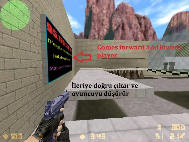 deathrun_galaxy_v1 для CS 1.6: карта deathrun, точки, боты с .nav, оптимизация wpoly/epoly — скриншот 10