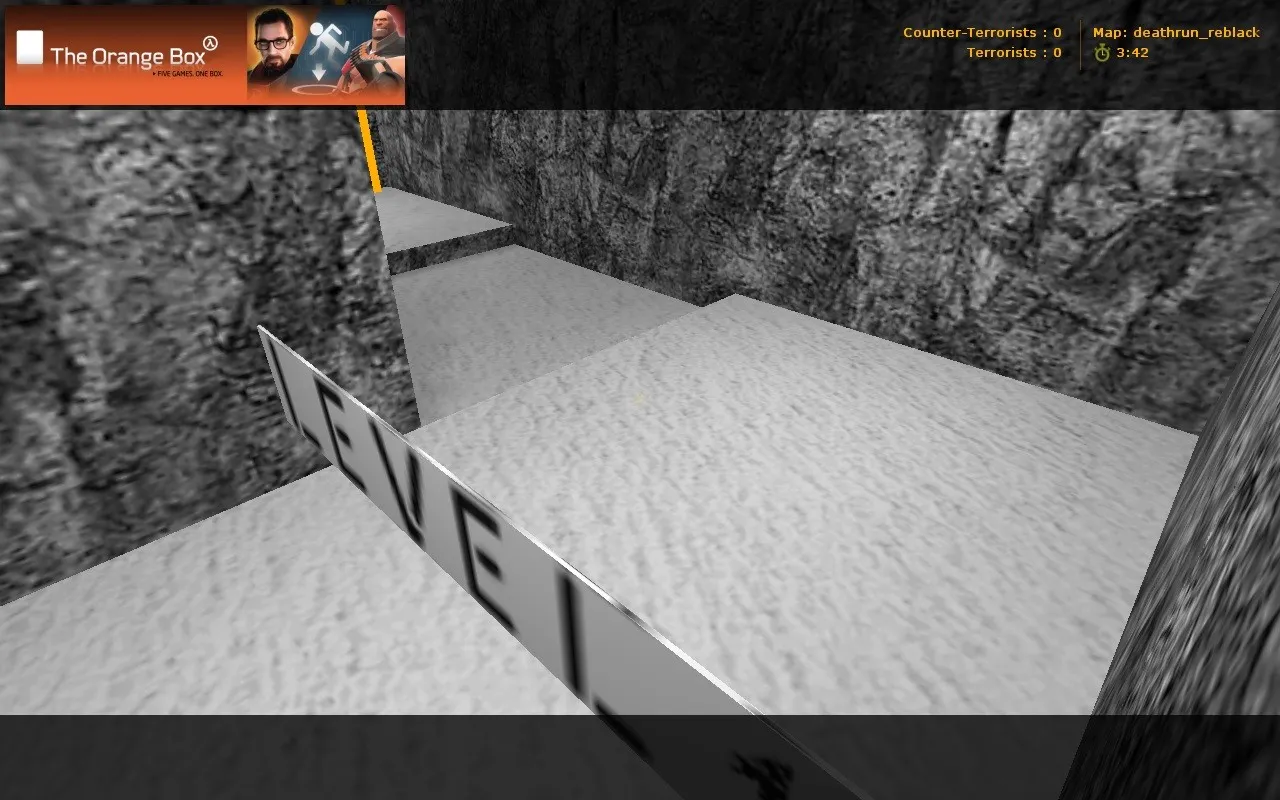 Скачать deathrun_reblack для CS 1.6 — карта deathrun, точки, оптимизация, .nav и баланс сторон - Скриншот