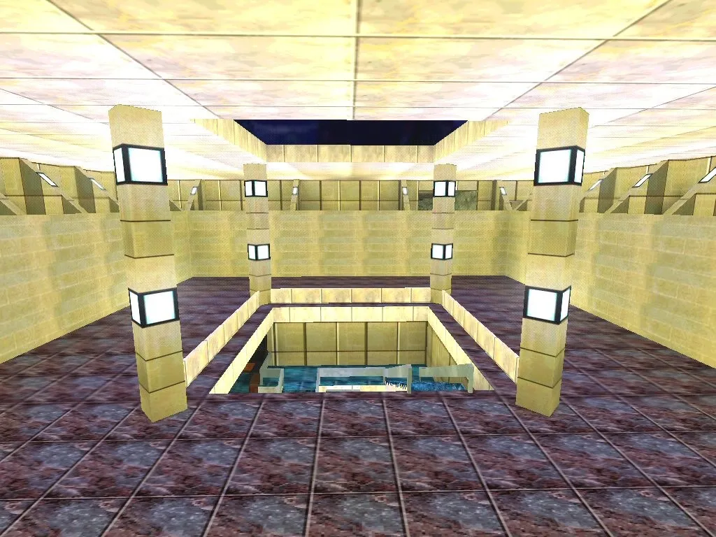 Скачать Карта top_secret_base для CS 1.6: тактические возможности и детали - Скриншот