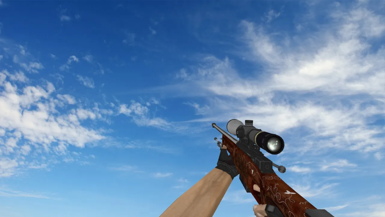 Скачать Модель «AWP Hunting» для CS 1.6: Замените стандартное оружие - Скриншот