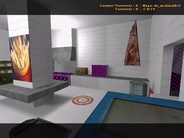 Скачать Карта de_mcdonalds2 для CS 1.6: особенности и тактика - Скриншот