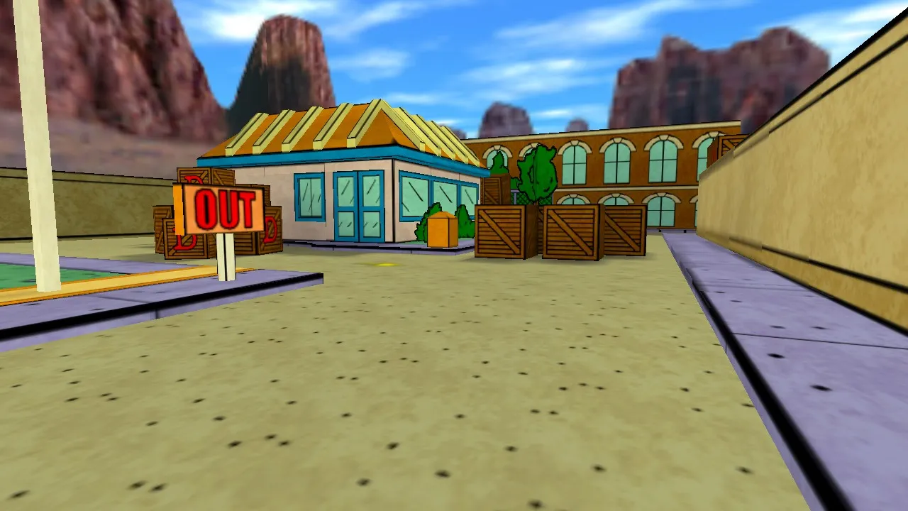 Скачать Карта de_springfield_v2 для CS 1.6: Тактические возможности и детали - Скриншот