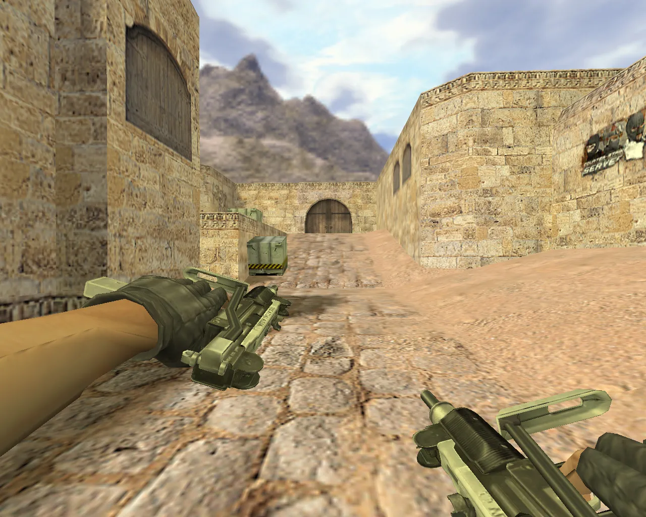 Скачать Модель Dual Uzi для CS 1.6 – Оружие с уникальным стилем - Скриншот