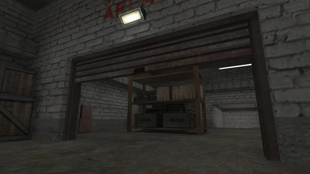 de_arcticzone для CS 1.6: тактика, точки, .nav для ботов и оптимизация карты — скриншот 4