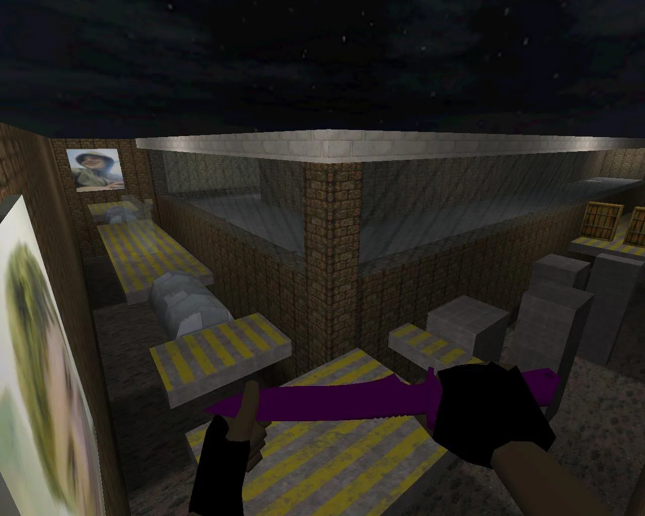 Скачать deathrun_raba_v2 — карта deathrun для CS 1.6: точки, боты (.nav), оптимизация wpoly/epoly - Скриншот