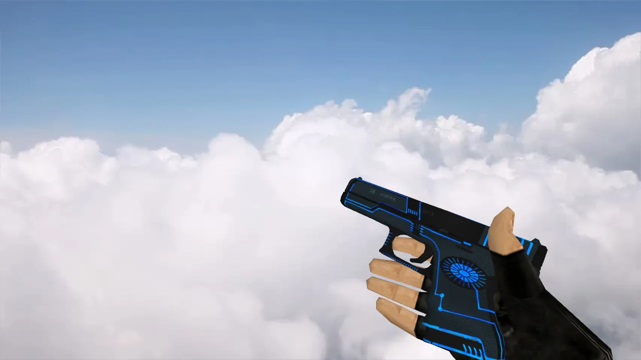 Скачать Модель Glock Plasmax для CS 1.6 – уникальный выбор для геймеров - Скриншот