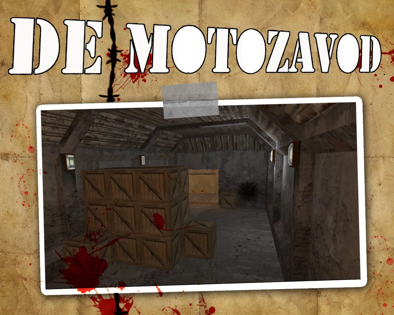 Скачать Карта de_motozavod для CS 1.6 – тактические возможности и оптимизация - Скриншот