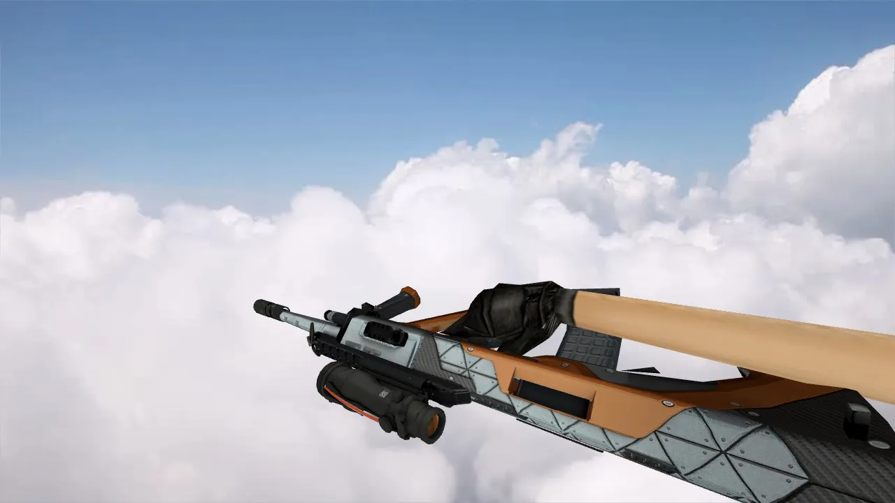 Скачать Модель «AUG Trique» для CS 1.6 – уникальные детали и высокое качество - Скриншот