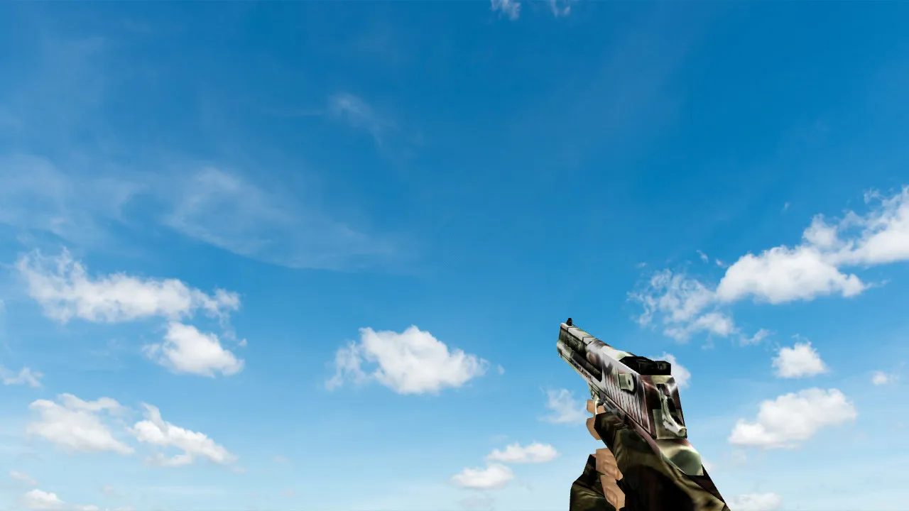 Скачать Пак моделей оружия «Полный пак камуфляж оружия» для CS 1.6: v_, p_, w_ модели, звуки, анимация осмотра - Скриншот