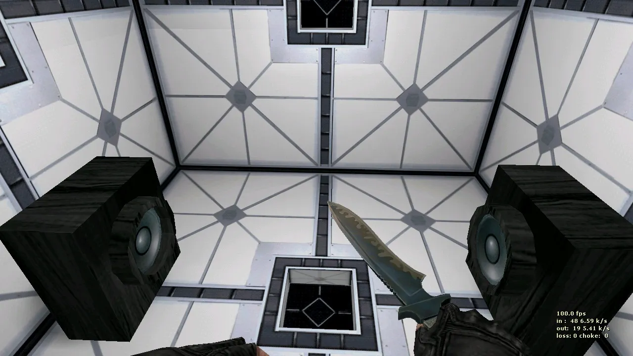 deathrun_hypercube для CS 1.6: карта с ловушками, реймпойнтами и .nav, баланс раундов — скриншот 5