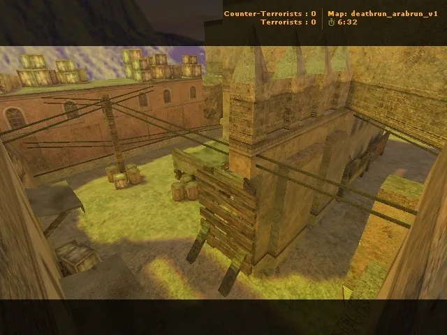 deathrun_arabrun_v1 для CS 1.6: карта deathrun, ловушки, точки для терроров и CT — скриншот 6