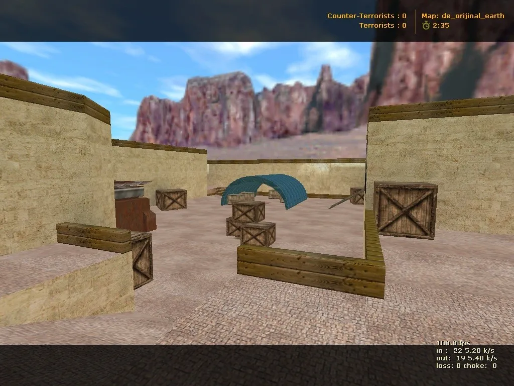 Карта de_orijinal_earth для CS 1.6 - Особенности и Тактики — скриншот 9
