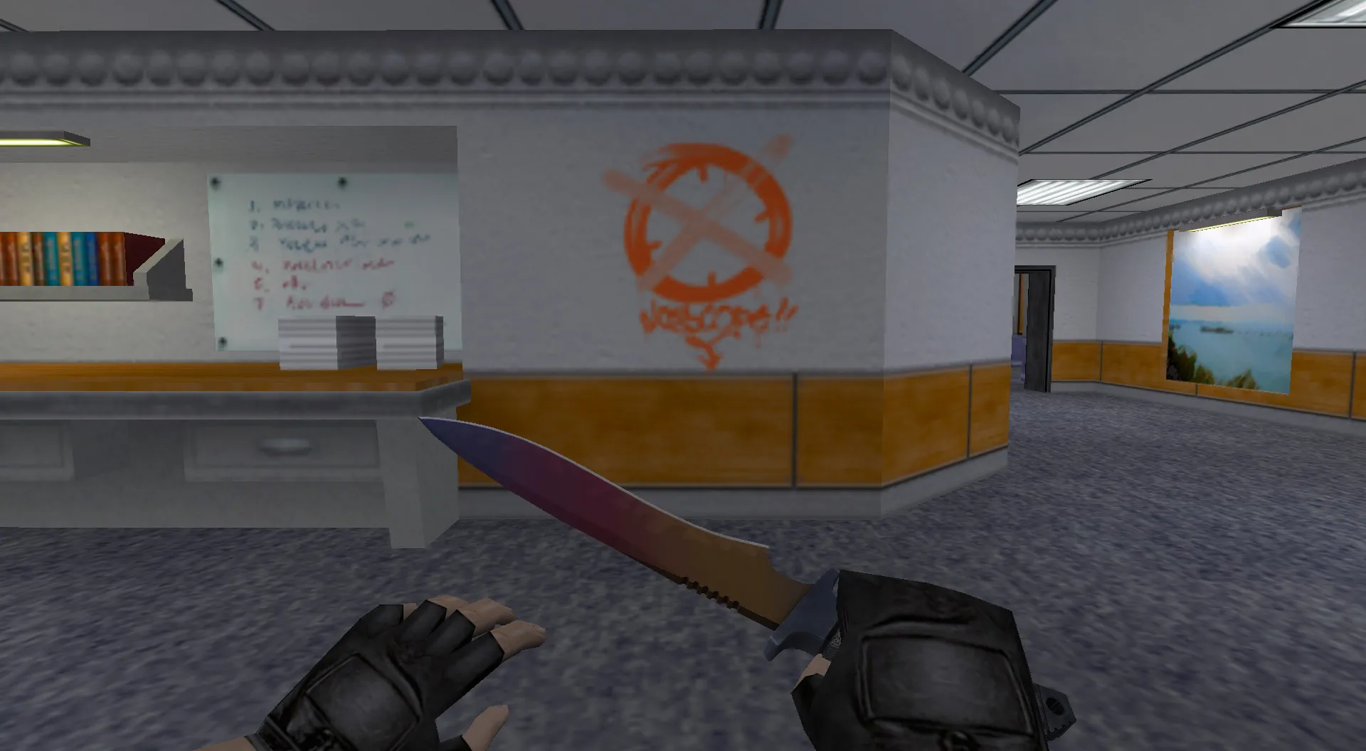 Скачать Граффити «Без прицела» для CS 1.6 - Уникальные граффити из CS:GO - Скриншот