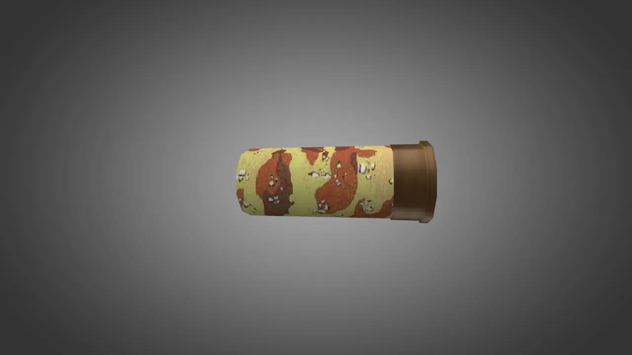 Скачать Модель «Desert Camo Shells» для CS 1.6: гильзы в desert camo, v_/p_/w_ модели, звук и анимация осмотра - Скриншот
