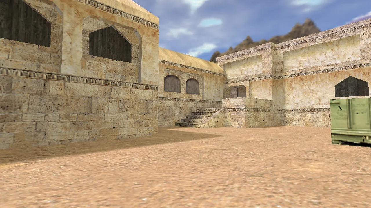 Скачать Карта de_oriental для CS 1.6: тактика, баланс и оптимизация - Скриншот