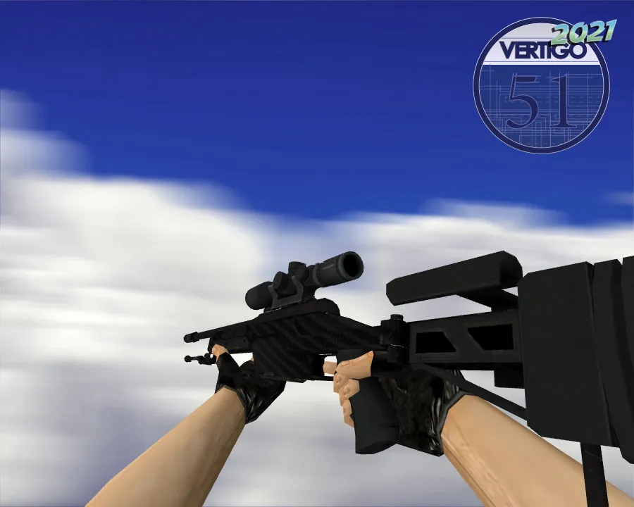 Скачать SSG 08 | Углепластик для CS 1.6 - Модели оружия - Скриншот