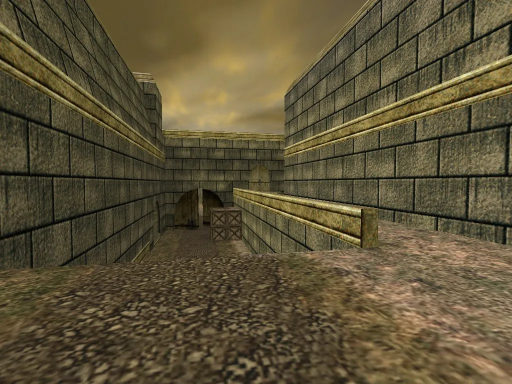 Скачать de_dust2_storm_v2 для CS 1.6: обзор карты, точки под роли, тактики за Т и КТ, .nav и оптимизация - Скриншот