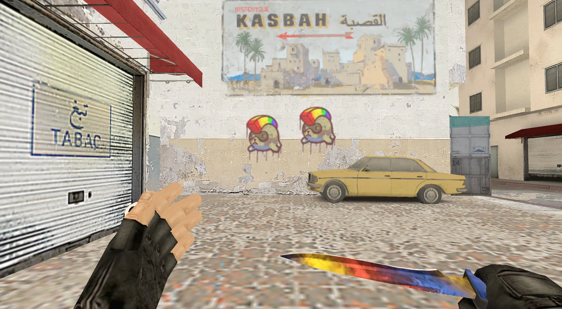Скачать Граффити «Хомагавк» для CS 1.6 - Уникальный стиль из CS:GO - Скриншот