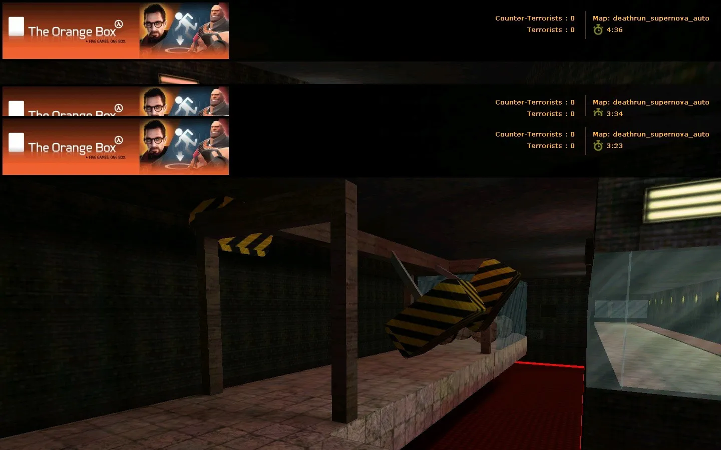 Скачать deathrun_supernova_auto — deathrun карта для CS 1.6: точки, маршруты, .nav и оптимизация wpoly/epoly - Скриншот
