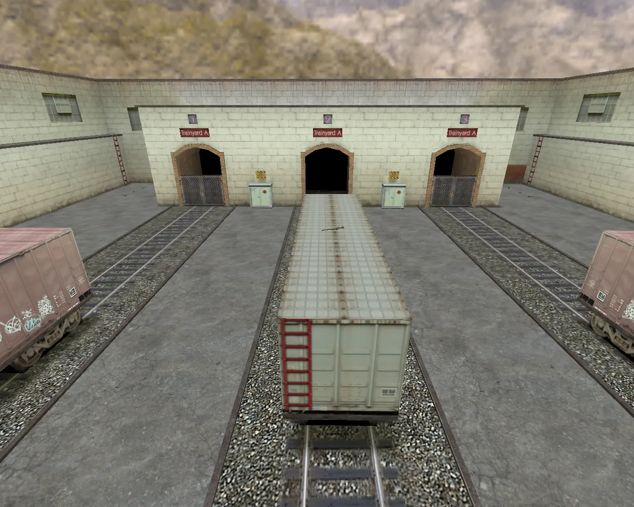 Скачать fy_train для CS 1.6: тактика, оптимизация, .nav и настройка под 5v5/паблик - Скриншот