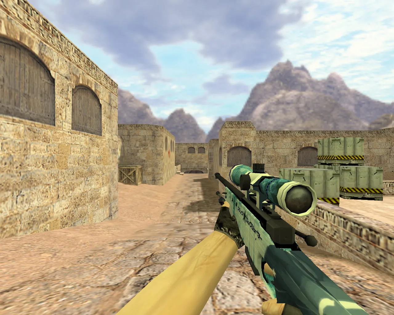 Скачать Модель «AWP Черная скала» для CS 1.6 - Скачай сейчас - Скриншот