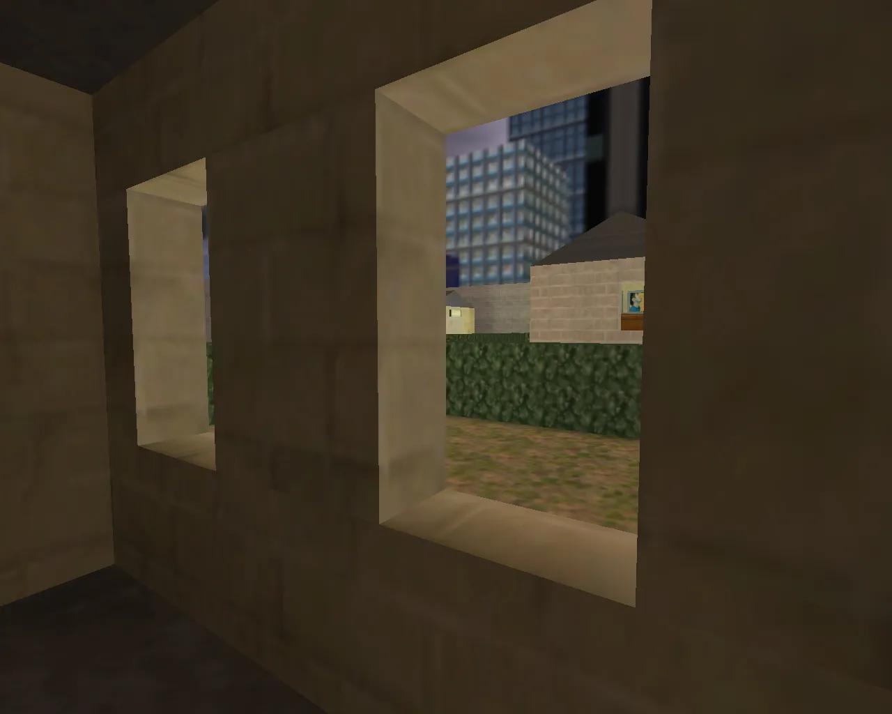Скачать aim_mansion2 для CS 1.6: тренировка аима, точки для спота, файлы карты и запуск без риска - Скриншот