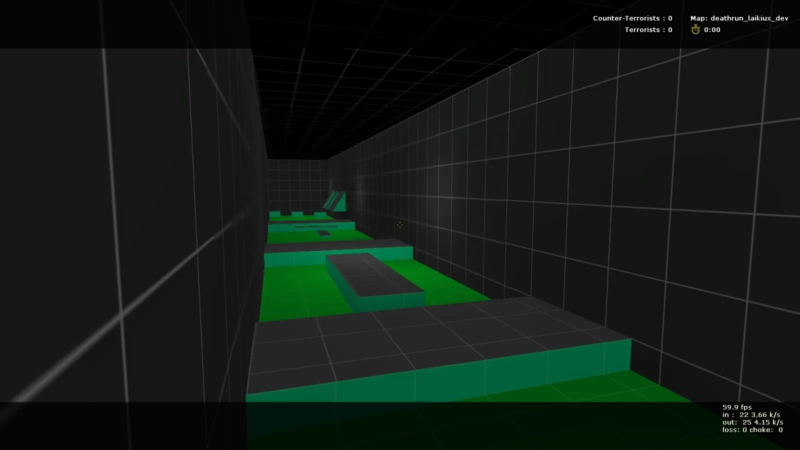 Скачать deathrun_laikiux_dev для CS 1.6: рейты, зоны, точки и .nav для ботов - Скриншот