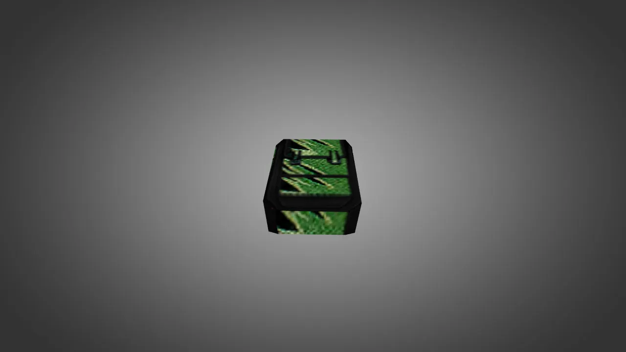 Скачать Forest Green Backpack v_ и p_ модель для CS 1.6: звук, анимация осмотра, текстуры и настройка - Скриншот