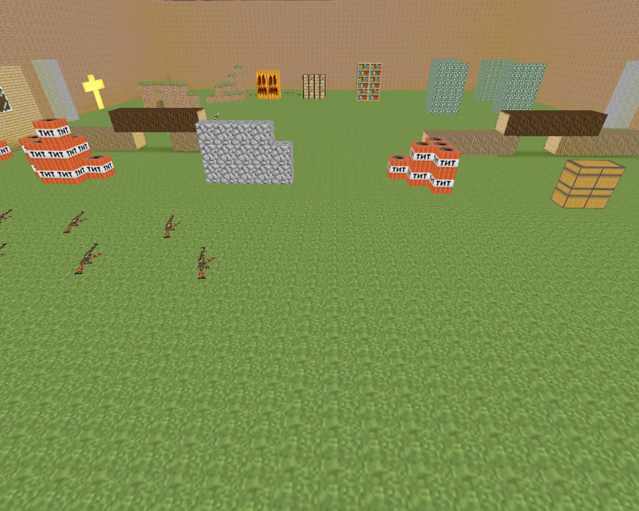aim_minecraft2 для CS 1.6: разбор карты, тактика тренировок, точки, .nav и оптимизация — скриншот 2