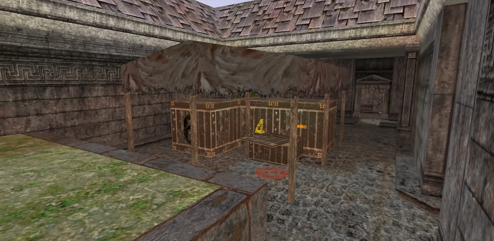Скачать de_forsaken карта для CS 1.6: точки, маршруты, оптимизация, .nav для ботов и настройки под серв - Скриншот