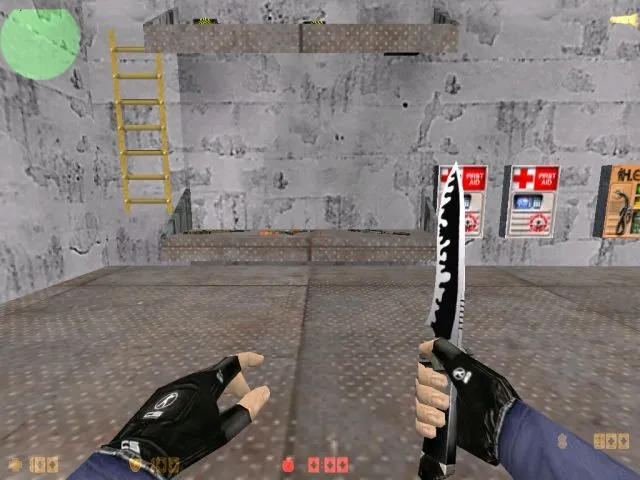 Скачать Карта deathrun_ultrazone для CS 1.6: ловушки, раунды и точки для зомби-стиля - Скриншот