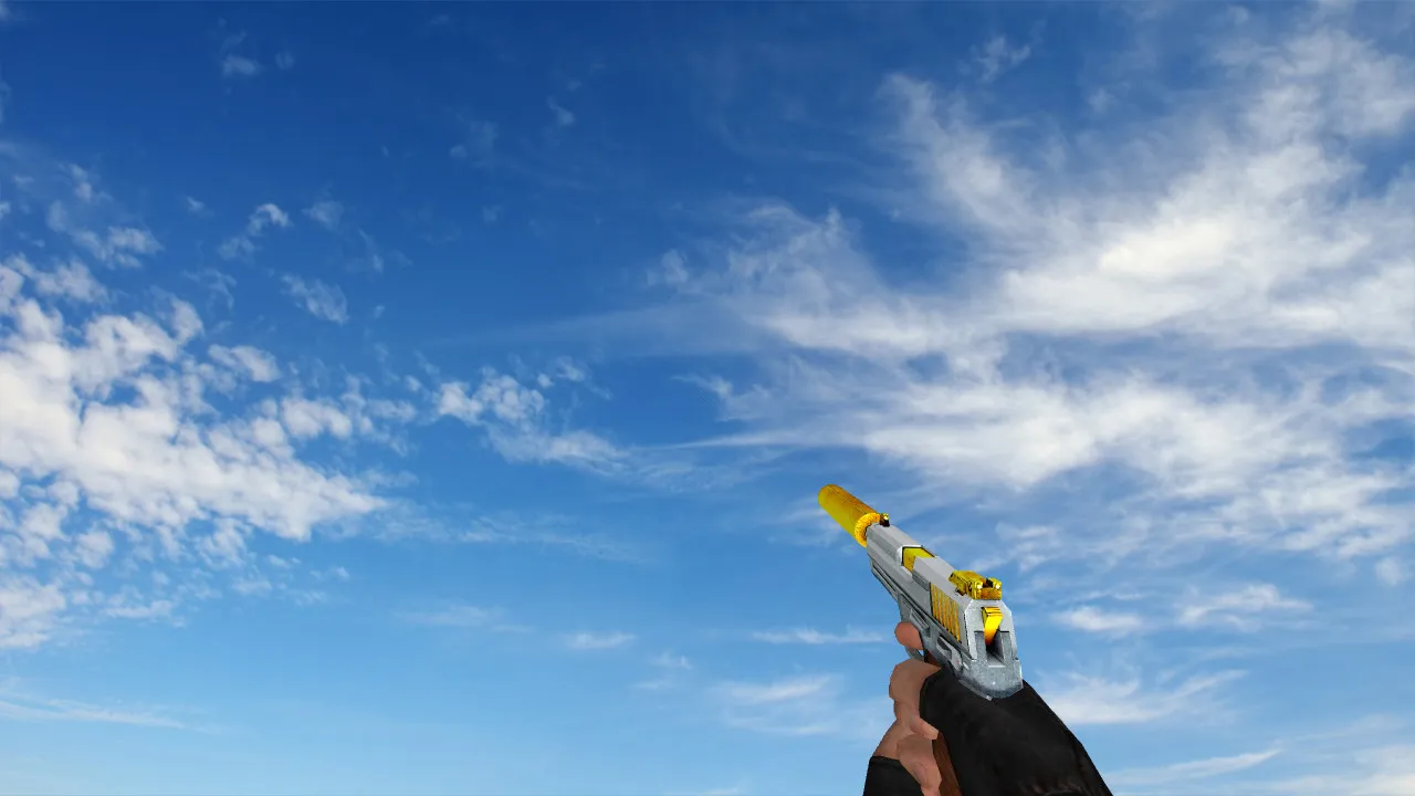 Скачать Пак моделей оружия Platinum Weapon Pack для CS 1.6: v_ p_ w_ модели, звуки, анимация осмотра и качество текстур - Скриншот
