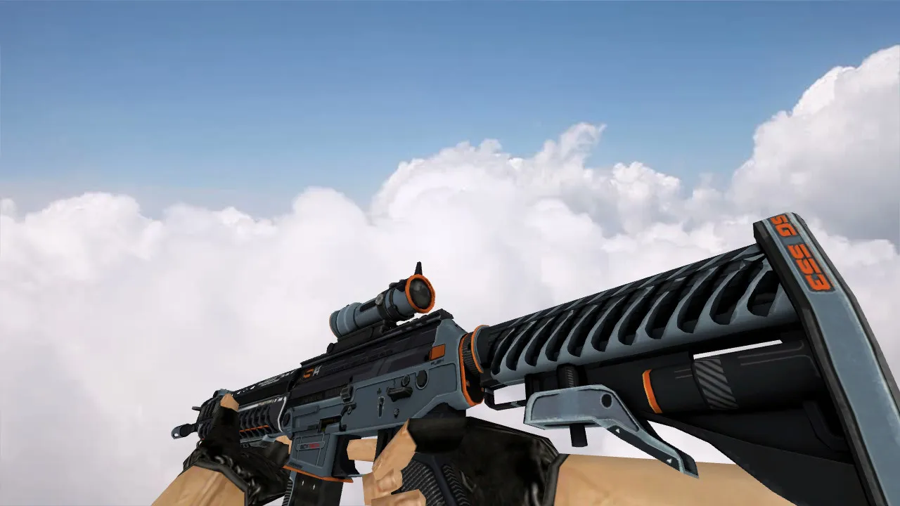Скачать Модель SG-553 'Фантом' для CS 1.6 - Качество и Дизайн - Скриншот