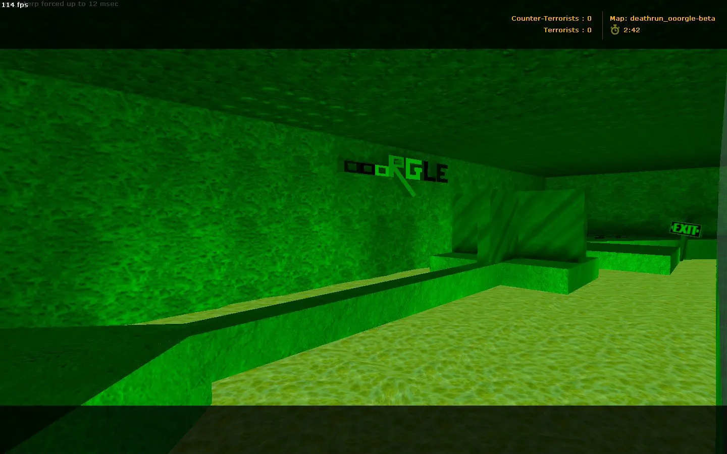 Скачать deathrun_ooorgle-beta для CS 1.6: точки, ловушки, .nav для ботов и оптимизация карты - Скриншот