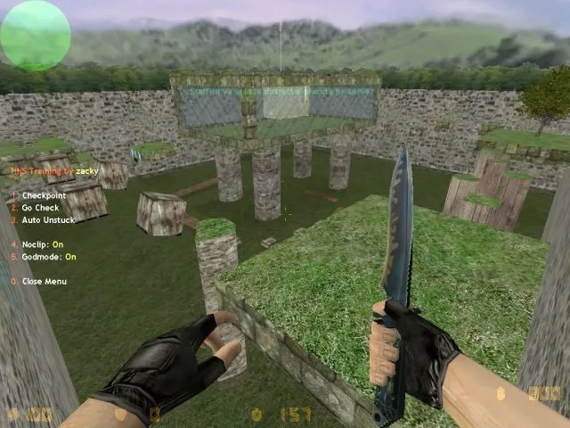 deathrun_nature_fix для CS 1.6: карта deathrun, баланс сторон, точки, .nav и оптимизация — скриншот 3