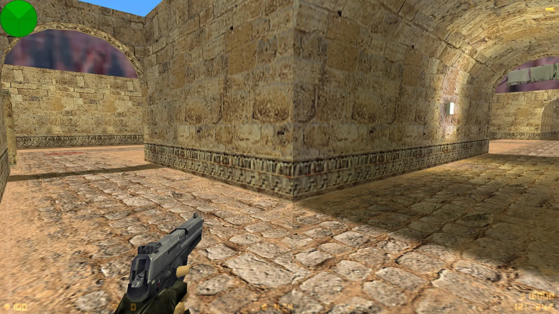 Карта de_sand_v2 для CS 1.6 - Скачать и Играть — скриншот 7