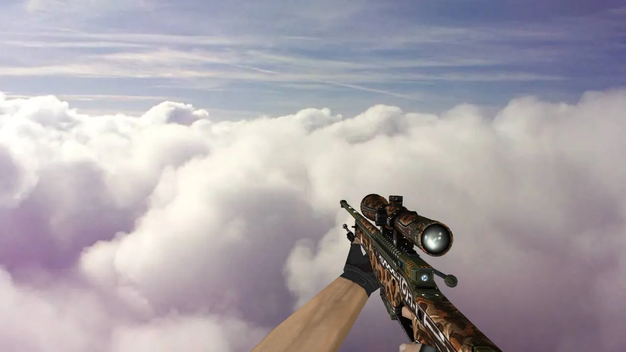 Скачать Модель «AWP Warlord» для CS 1.6 — мощное оружие для вашей игры - Скриншот