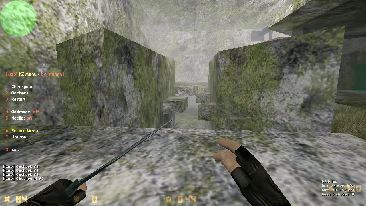 deathrun_absolute для CS 1.6: ловушки, тайминги и точки для CT/T без лагов — скриншот 6