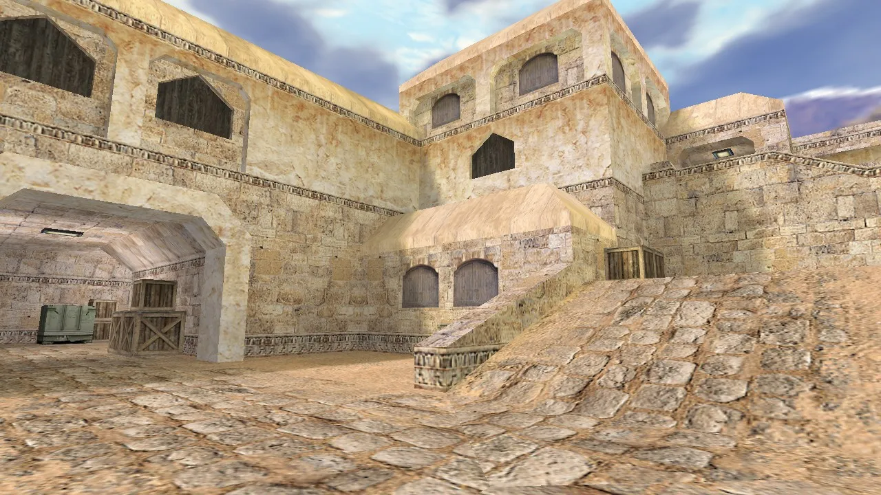 Скачать Карта de_oriental для CS 1.6: тактика, баланс и оптимизация - Скриншот