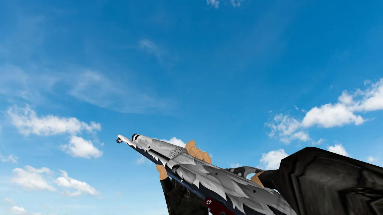 Скачать Модель «Nova White Fang» для CS 1.6 - Качество и Тактика - Скриншот