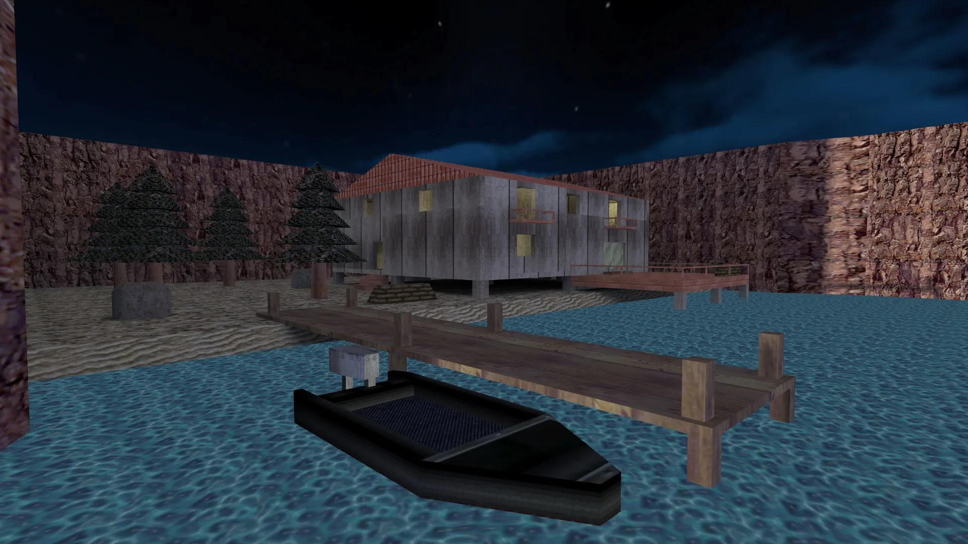 Скачать Карта lakehouse для CS 1.6: тактика и оптимизация - Скриншот