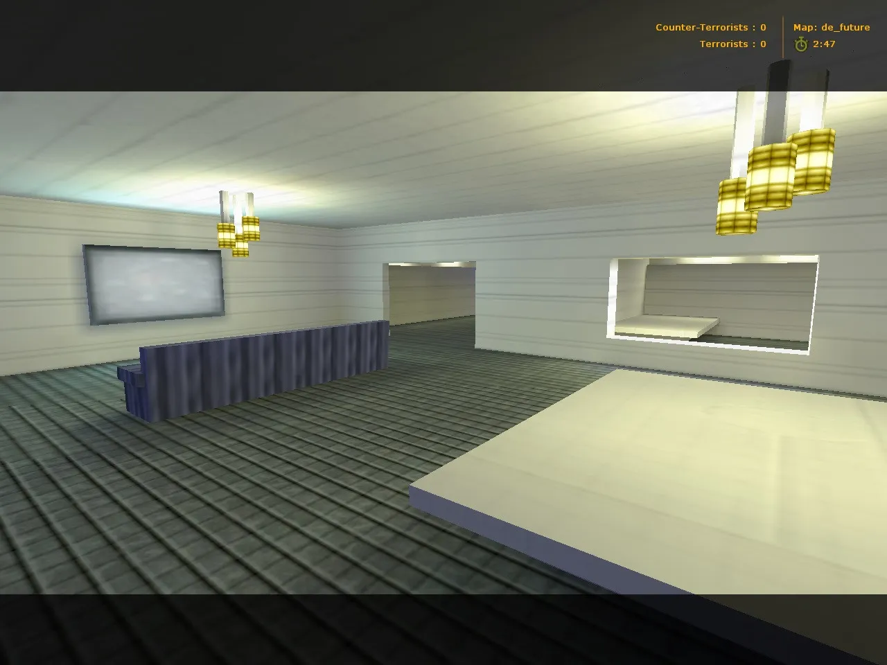 de_future для CS 1.6: тактика за T и CT, точки, боты .nav, оптимизация карты — скриншот 6