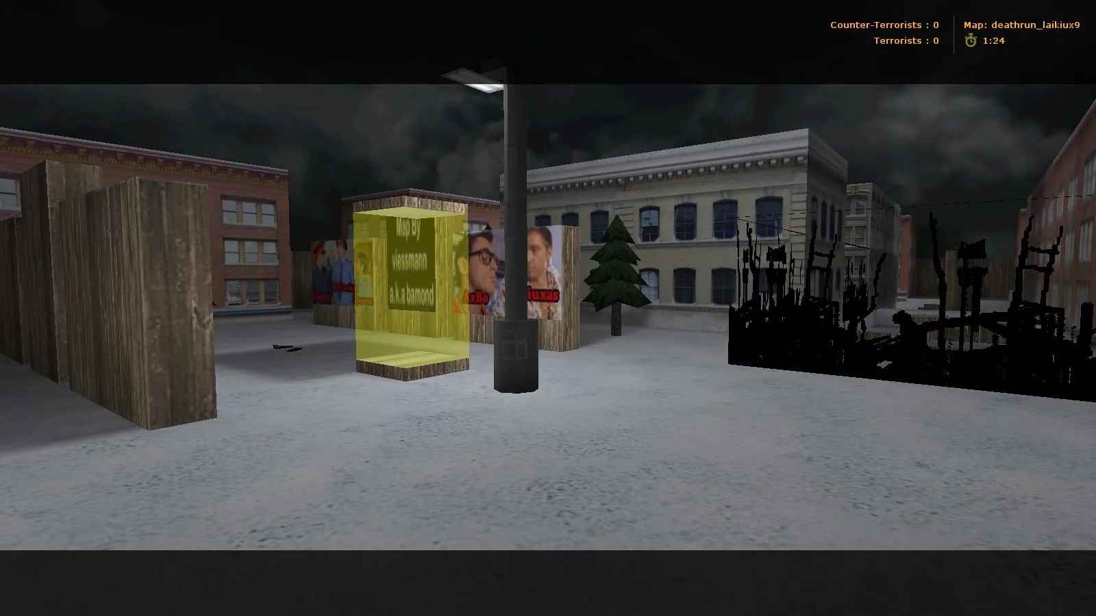 Скачать deathrun_laikiux9 карта для CS 1.6: .nav для ботов, баланс сторон, точки для CT/T, оптимизация wpoly/epoly - Скриншот