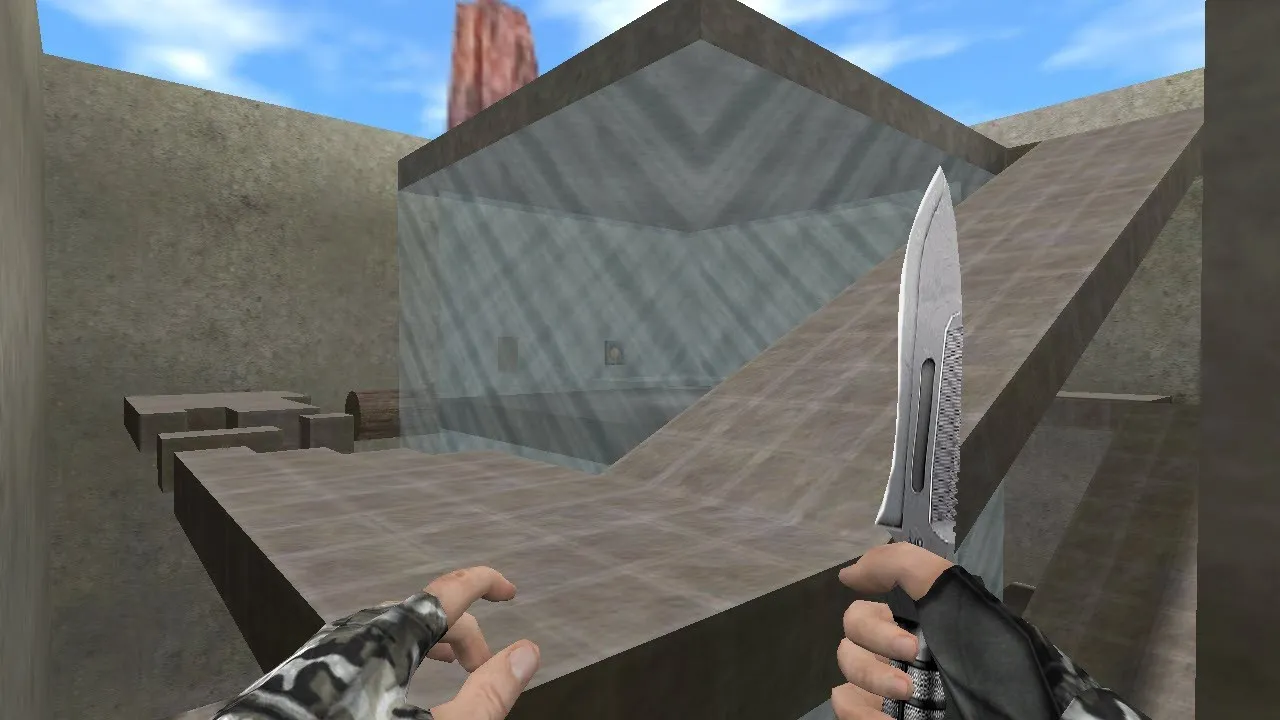Карта deathrun_minimap для CS 1.6: тактика за CT/T, точки, боты и оптимизация wpoly/epoly — скриншот 9