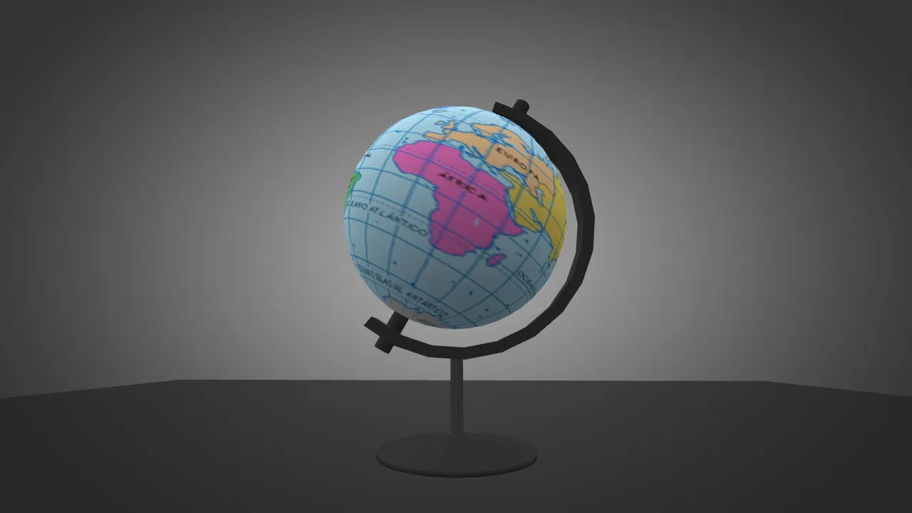 Скачать Модель «Globe Animation» для CS 1.6 - Уникальный скин курицы - Скриншот
