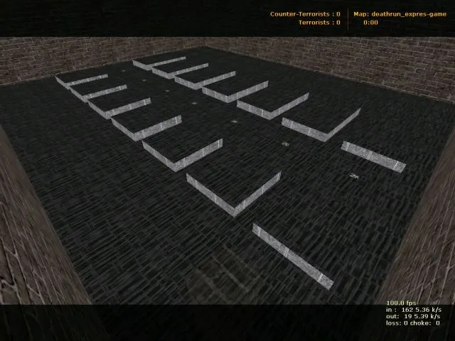 deathrun_expres-game для CS 1.6: карта deathrun, точки, маршруты и настройка сервера — скриншот 9