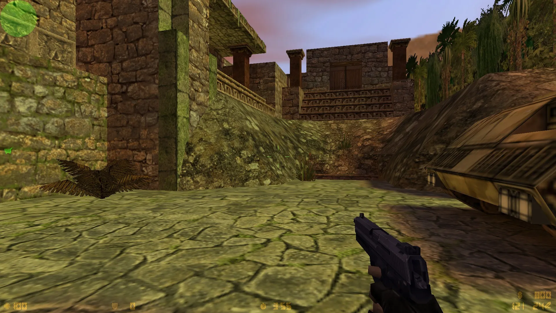 Скачать deathrun_jungleruins_alpha для CS 1.6: тактика, точки, боты и оптимизация - Скриншот